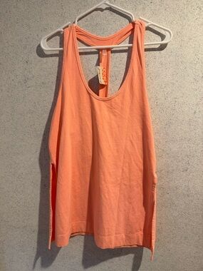 NWT FP Movement Racerback Strappy Peach Tank Size Medium
